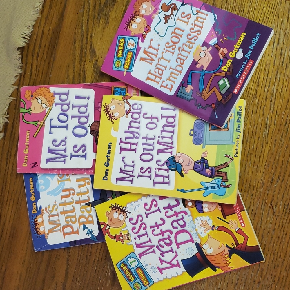Bundle of My Weirder School Books